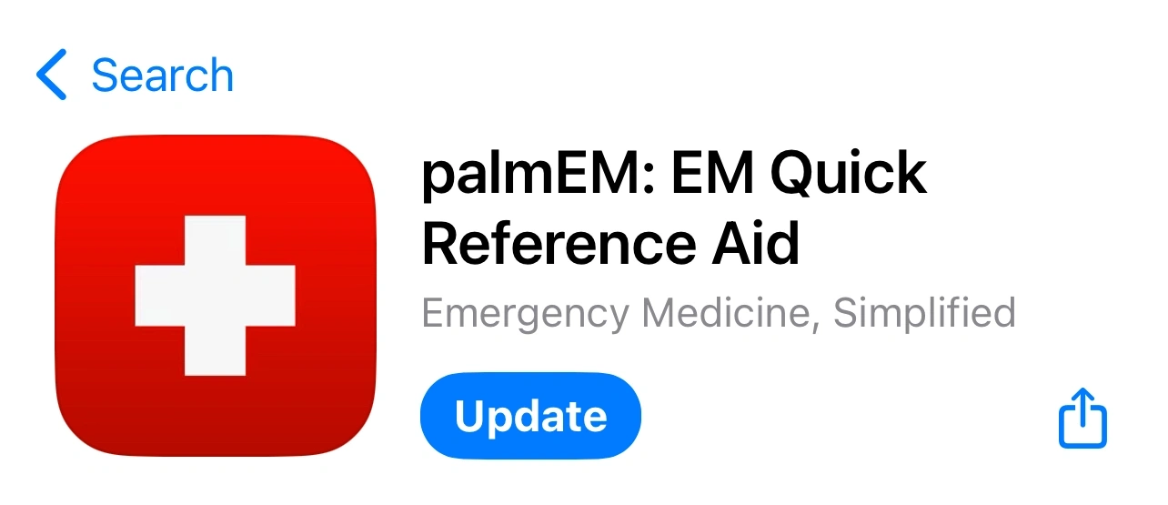 palmEM App Store Update